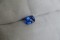 Vivid Cornflower Blue Sapphire - 0.948 ct - IGL certified - Eye Clean