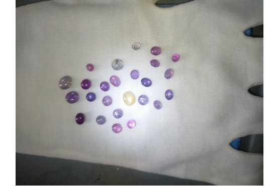 25 Unheated Vivid Star Sapphire - 35.90 ct - Premium Cabochon Cut - VS-VVS