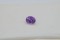 1.03 ct Unheated Premium Violet Sapphire - IGL Certified - Oval Cut -