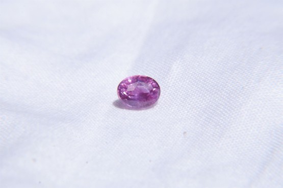 Pink Sapphire - 1.01 ct - unheated - GIA certified - Eye Clean - Fancy Oval