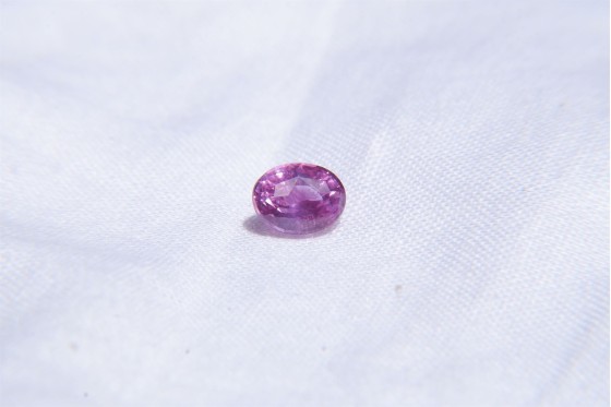 Pink Sapphire - 1.01 ct - unheated - GIA certified - Eye Clean - Fancy Oval