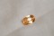 Unheated Orange Sapphire - 1.38 ct - AGL Certified - Checkerboard Cushion Cut