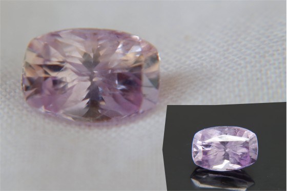 Vivid Bi-Color Violet Pink Sapphire - 2.122 ct - IGL Certified - Unheated