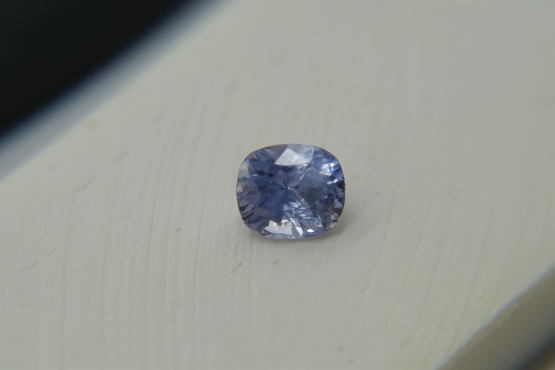 Neon Sky Blue Sapphire - 1.85 ct - Rectangular Cushion Cut - Untreated