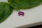 Purplish-Pink Sapphire - 1 ct - Unheated - IGL Certified - Rectangular Cut