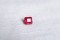 0.711 ct IGL Certified Blood Red Ruby - Untreated - Eye Clean - Octagon Cut