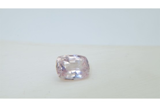 2.39 ct Unheated Bi-Color Pink/Violet Sapphire - Rectangular Cushion Cut -