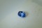 1.71 ct - IGL certified - Intense Velvet Blue Sapphire - Oval Cut