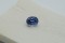 1.65 ct - Neon Pastel Blue Sapphire - Oval Cut - GIA Certified - Unheated