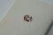 0.75 ct Vivid Pastel Pinkish-Orange Sapphire - GIA Certified - Cushion Cut