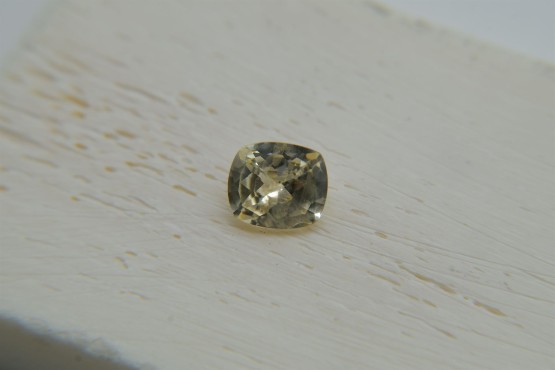 Vivid Yellow Sapphire - 1.15 ct - Handcrafted Cushion Cut - GIA Certified