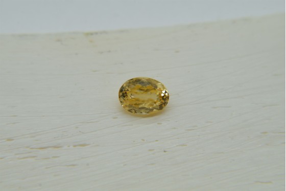 Vivid Yellow Sapphire - 1.20 ct - GIA Certified - Oval Cut - Unheated