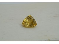 Vivid Yellow Sapphire - 2.40 ct - AGL Certified - Triangular Cut - Unheated