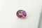 IGL Certified - 2.684 ct Vivid Orange-Pink Rhodolite Garnet - Eye Clean - Oval Cut -