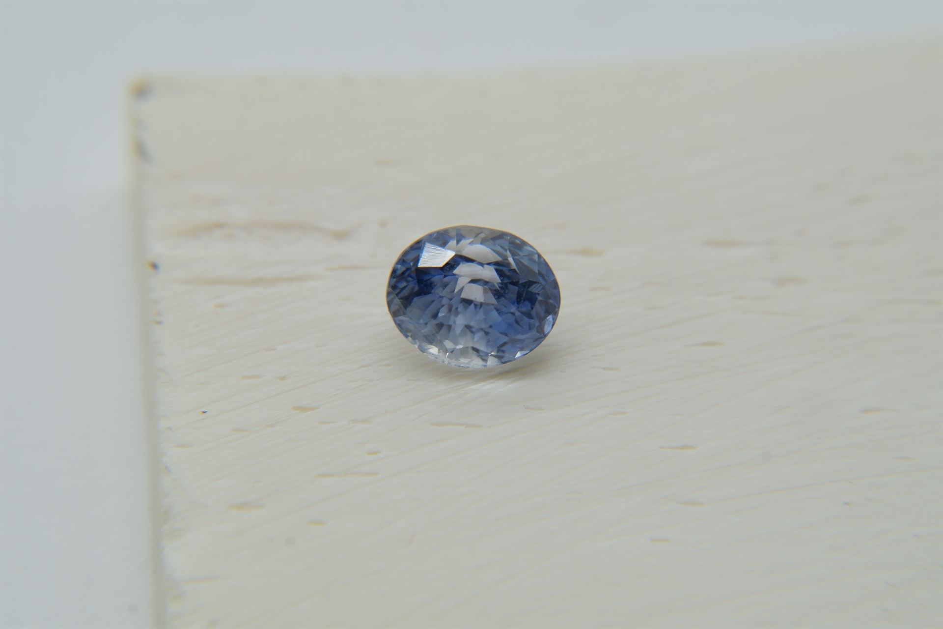 Neon Pastel Blue Sapphire - 1.60 ct - Oval Cut - GIA Certified - Eye Clean