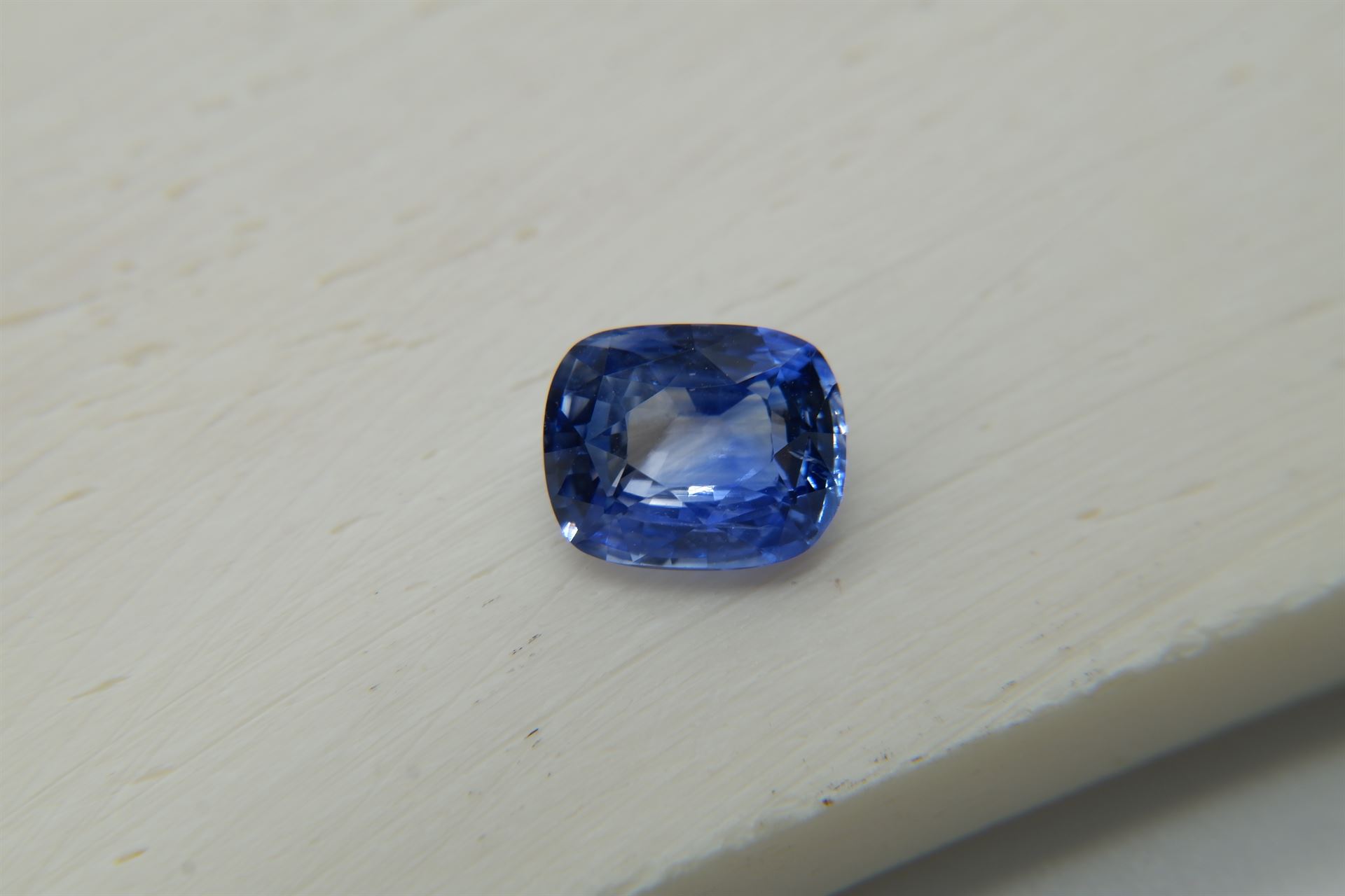 IGL Certified - 2.07 ct Velvet Blue Sapphire - Cushion Rectangular Cut