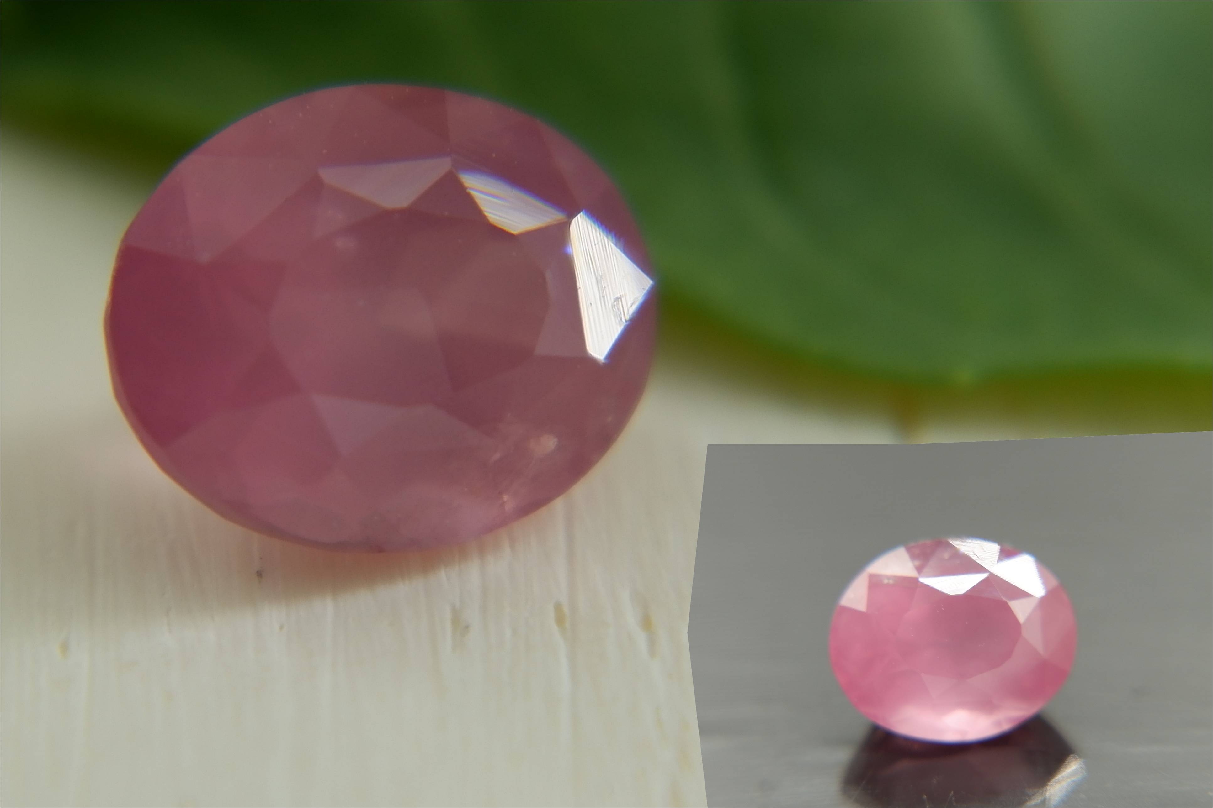 Neon Pink Mahenge Spinel - 2 ct - Oval Cut - IGL Certified - Unheated