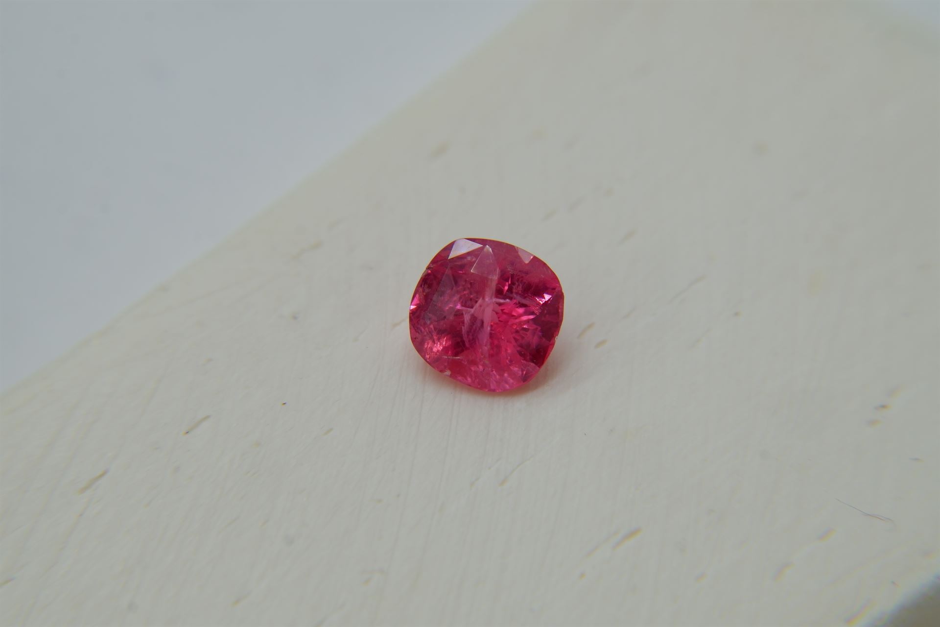 1.08 ct Neon Hot Pink Mahenge Spinel - AGL Certified - Cushion Cut - Unheated -